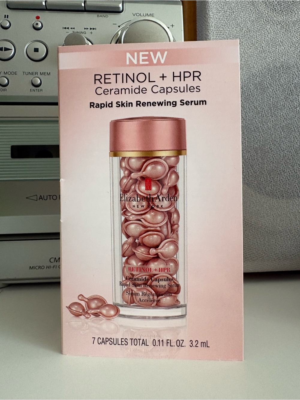 NEW! ELIZABETH ARDEN RETINOL + HPR Ceramide Renewing Serum Capsules 7 Ct
